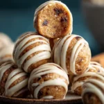 No-Bake Cinnamon Roll Protein Bites First Image