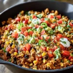 Turkey Taco Skillet, Easy 20-Minute High Protein Meal First Image
