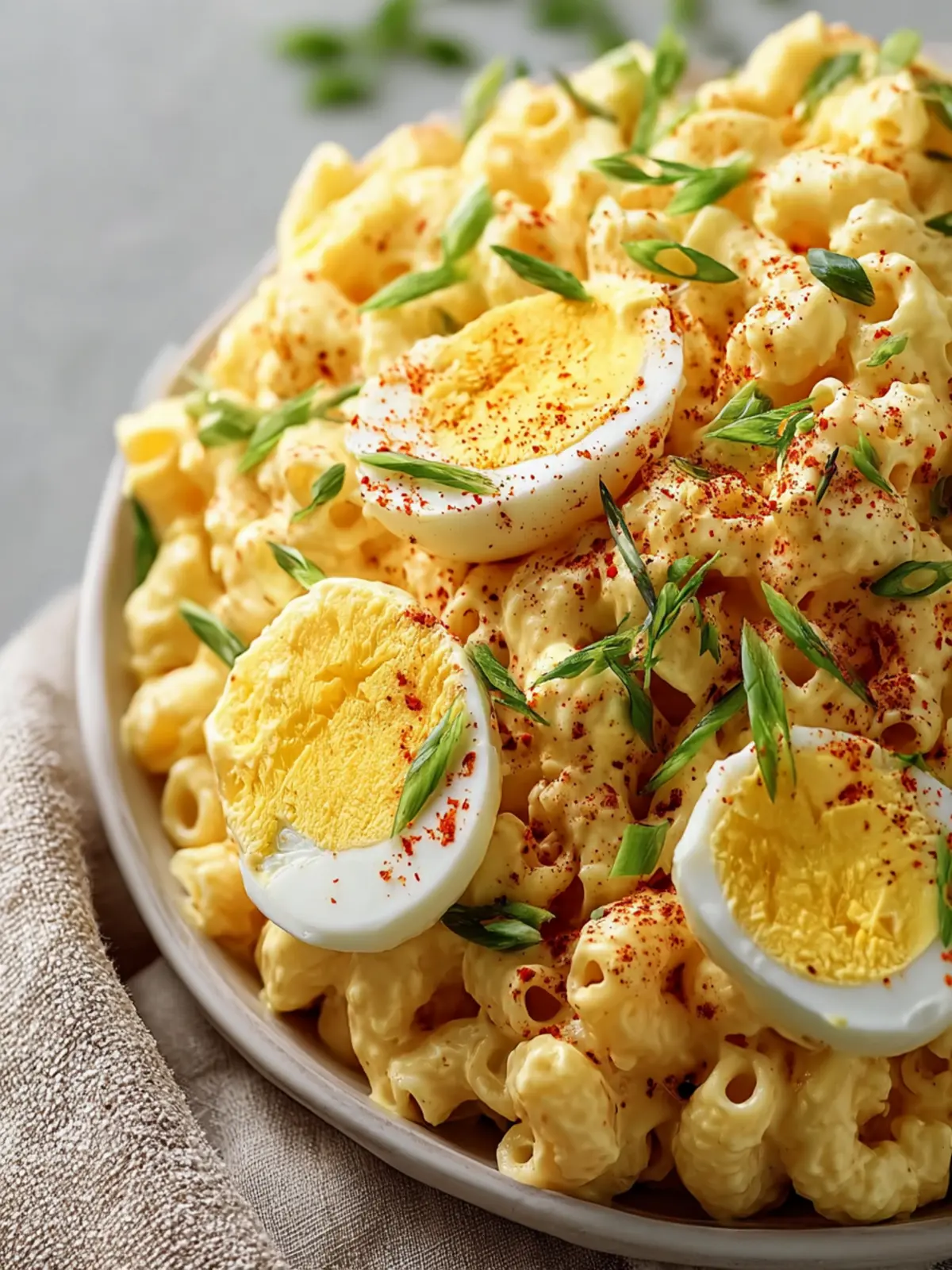 Creamy Deviled Egg Macaroni Salad First Image