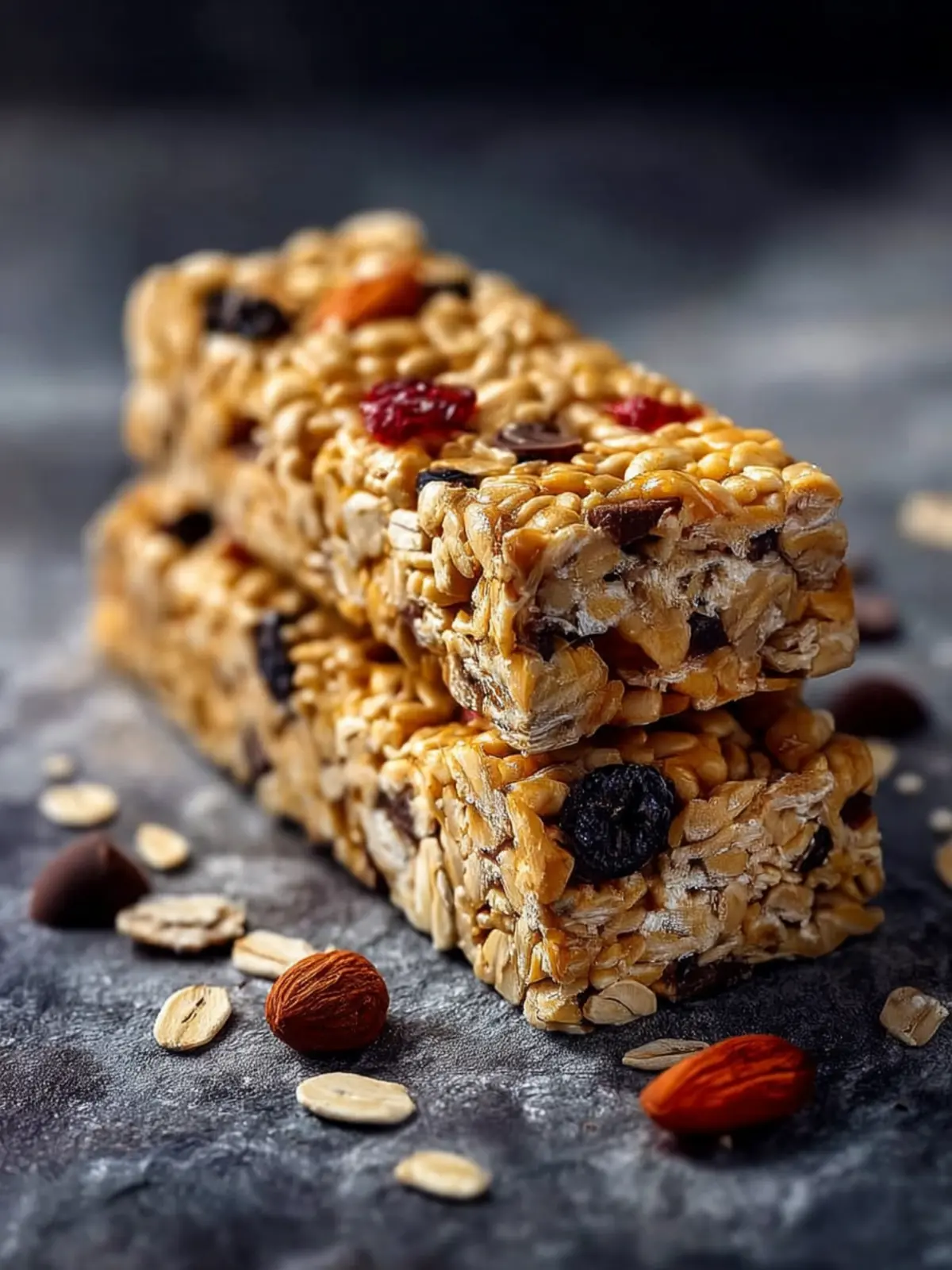 The Best Healthy Homemade Granola Bars First Image