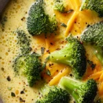 Creamy Broccoli Cheese Soup First Image