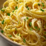 Garlic Parmesan Butter Noodles Recipe First Image