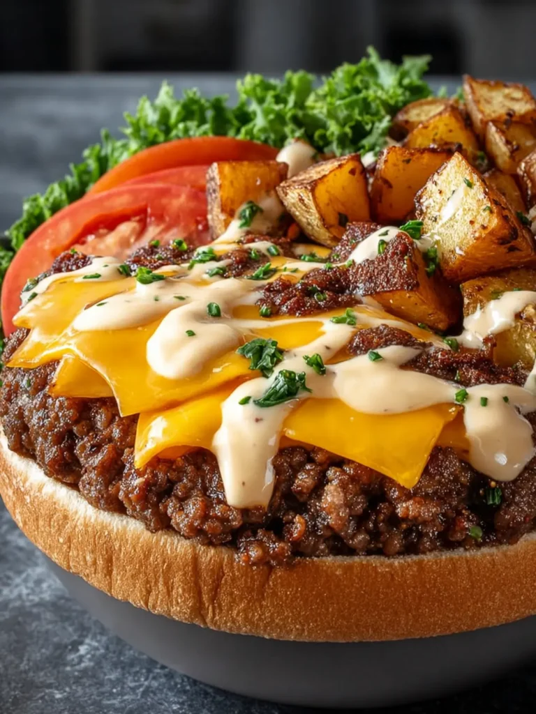 The Best Smash Burger Bowl First Image