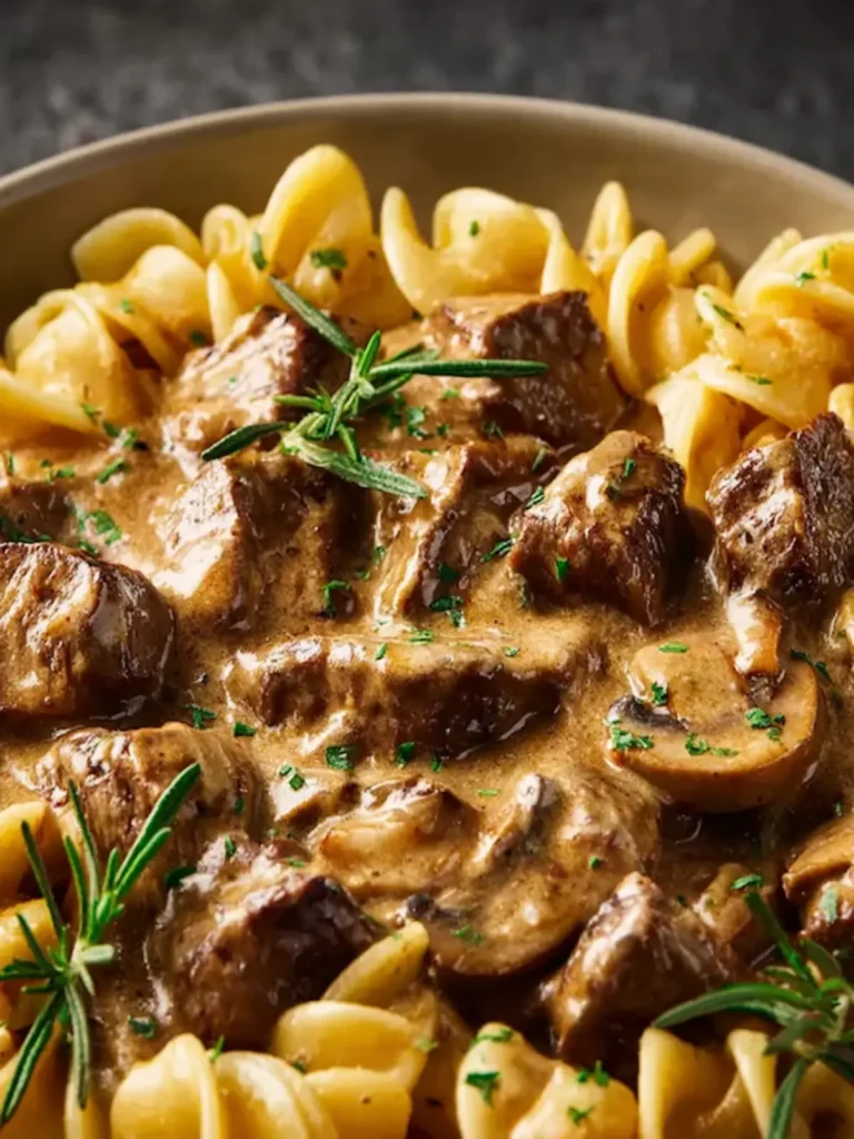 Gordon Ramsay Beef Stroganoff First Image