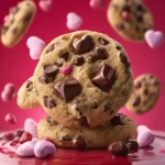 Valentine’s Day Chocolate Chip Cookies Recipe First Image
