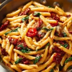 Sun Dried Tomato Pasta Recipe First Image