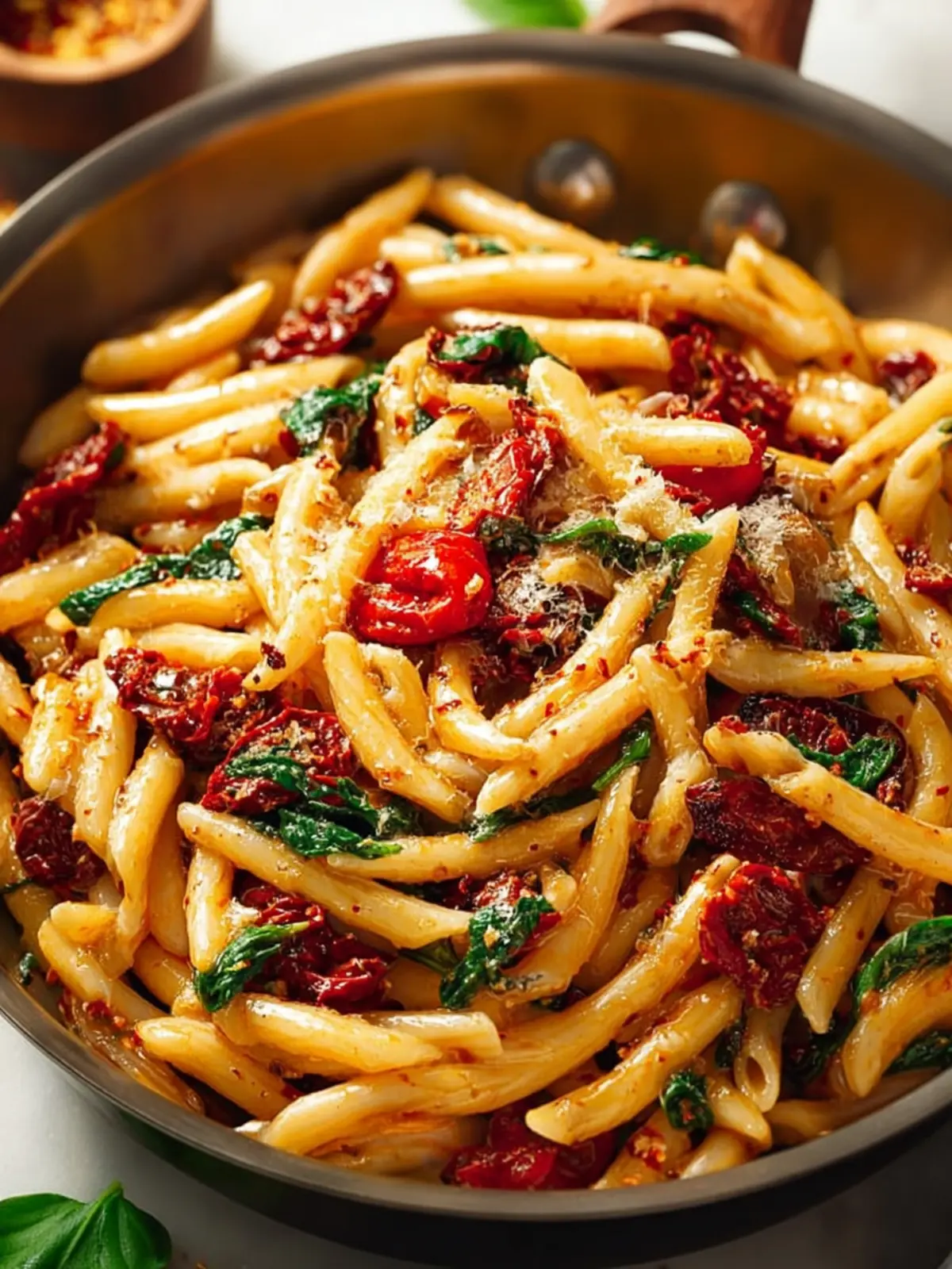 Sun Dried Tomato Pasta Recipe First Image