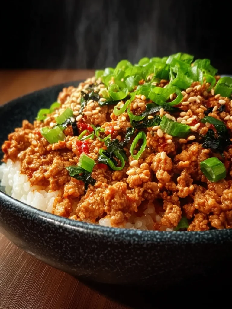 Spicy Korean-Style Ground Turkey First Image