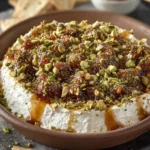 Goat Cheese Dip with Fig Jam & Pistachios First Image