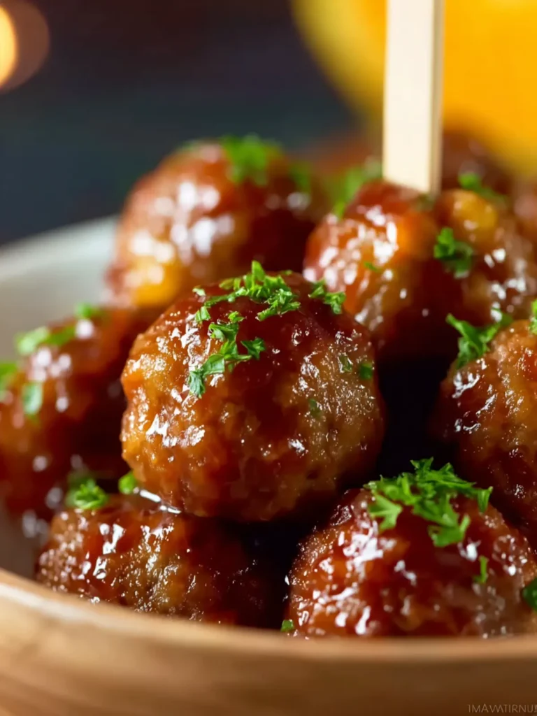 Crock Pot Hawaiian Meatballs First Image