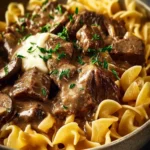 Beef Stroganoff with Egg Noodles First Image