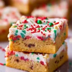 Festive Cookie Bars First Image