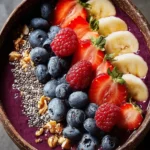 Acai Berry Smoothie Bowl Recipe First Image