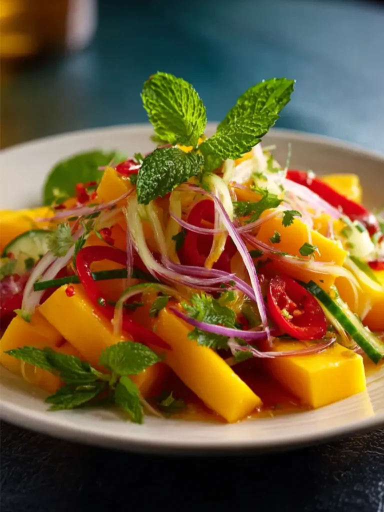 Mango Salad with Lime Dressing First Image