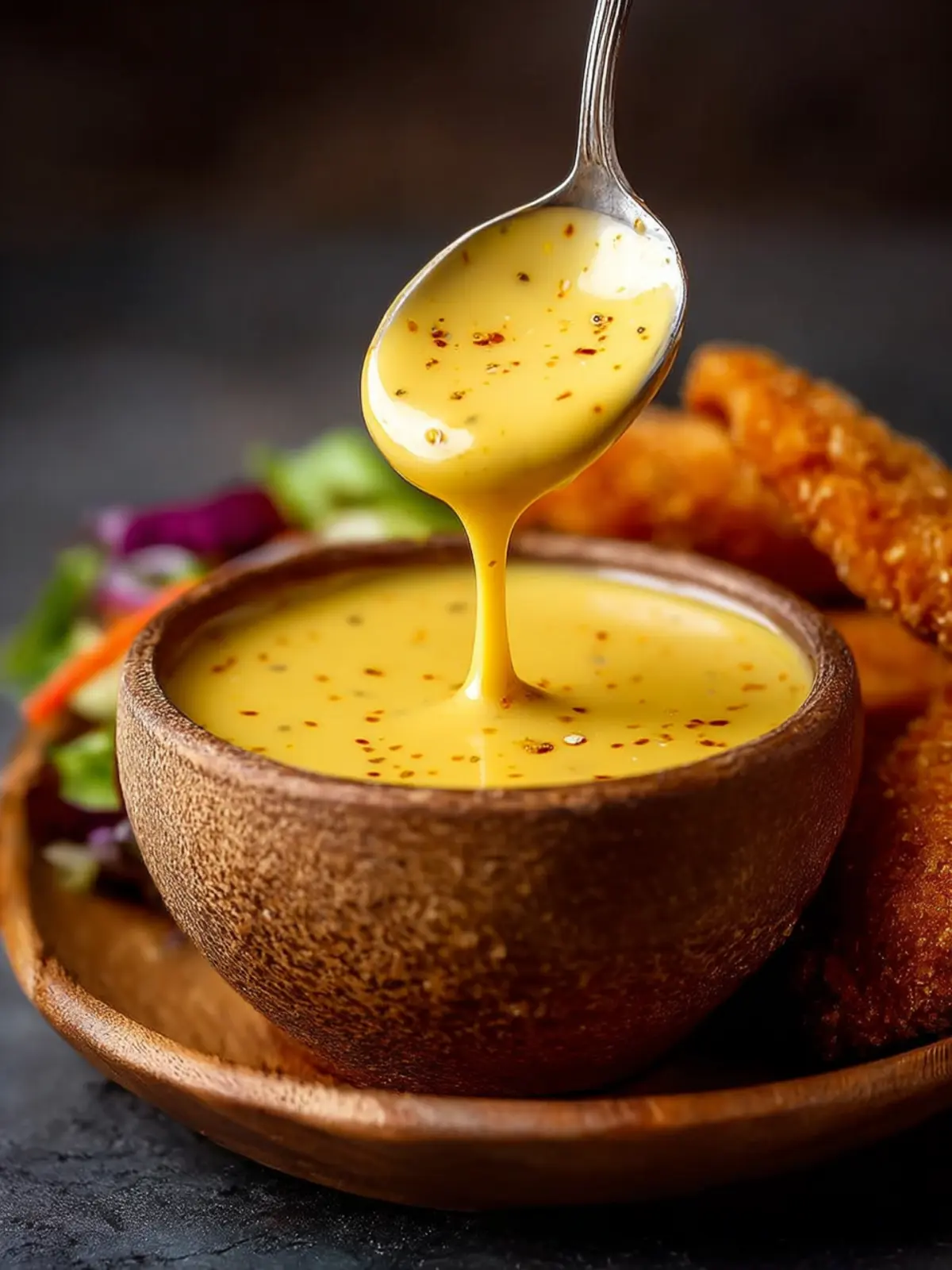 Homemade Honey Mustard Sauce Recipe First Image