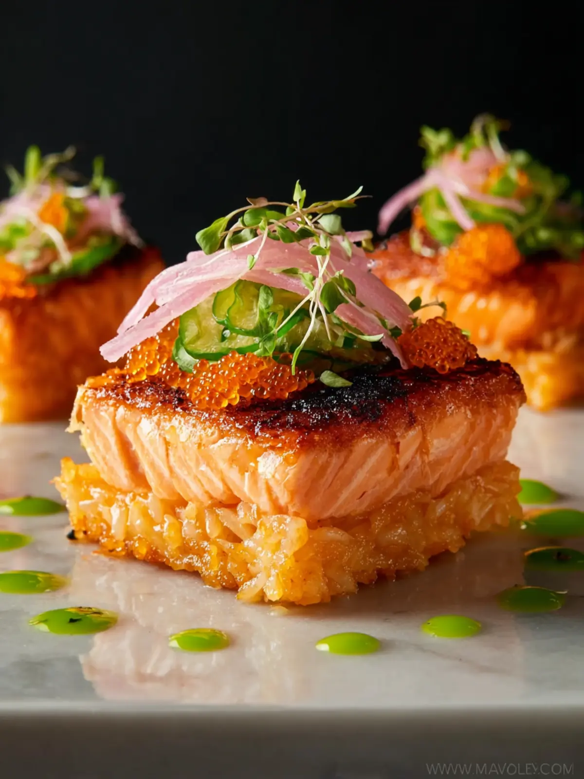 Crispy Rice Salmon First Image