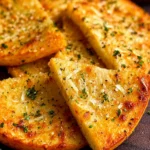 Air Fryer Garlic Bread Made With Tortillas First Image