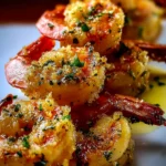 Garlic Parmesan Shrimp Skewers First Image