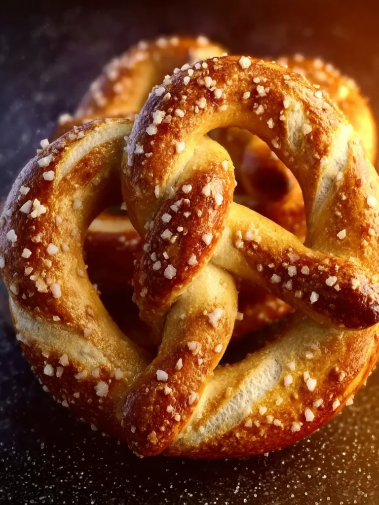 Homemade Soft Pretzels First Image