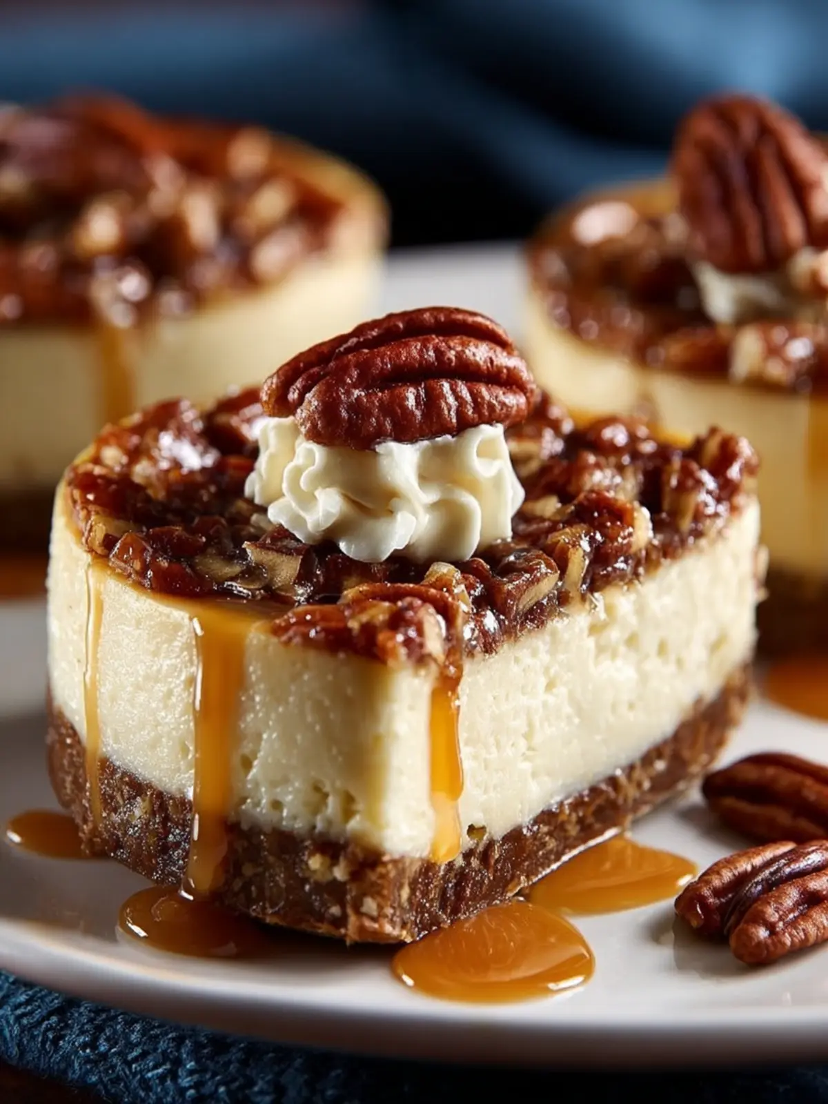 Pecan Cheesecake Pie First Image