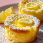 Mini Baby Lemon Impossible Pies First Image