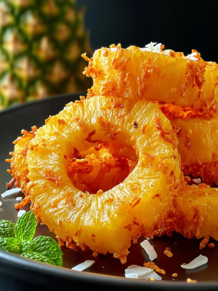 Fried Pineapple Recipe First Image