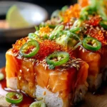 Spicy Salmon Sushi Bake Recipe First Image