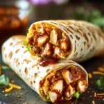 Crispy BBQ Chicken Wraps First Image