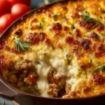 Mouthwatering Keto Ground Turkey Casserole First Image