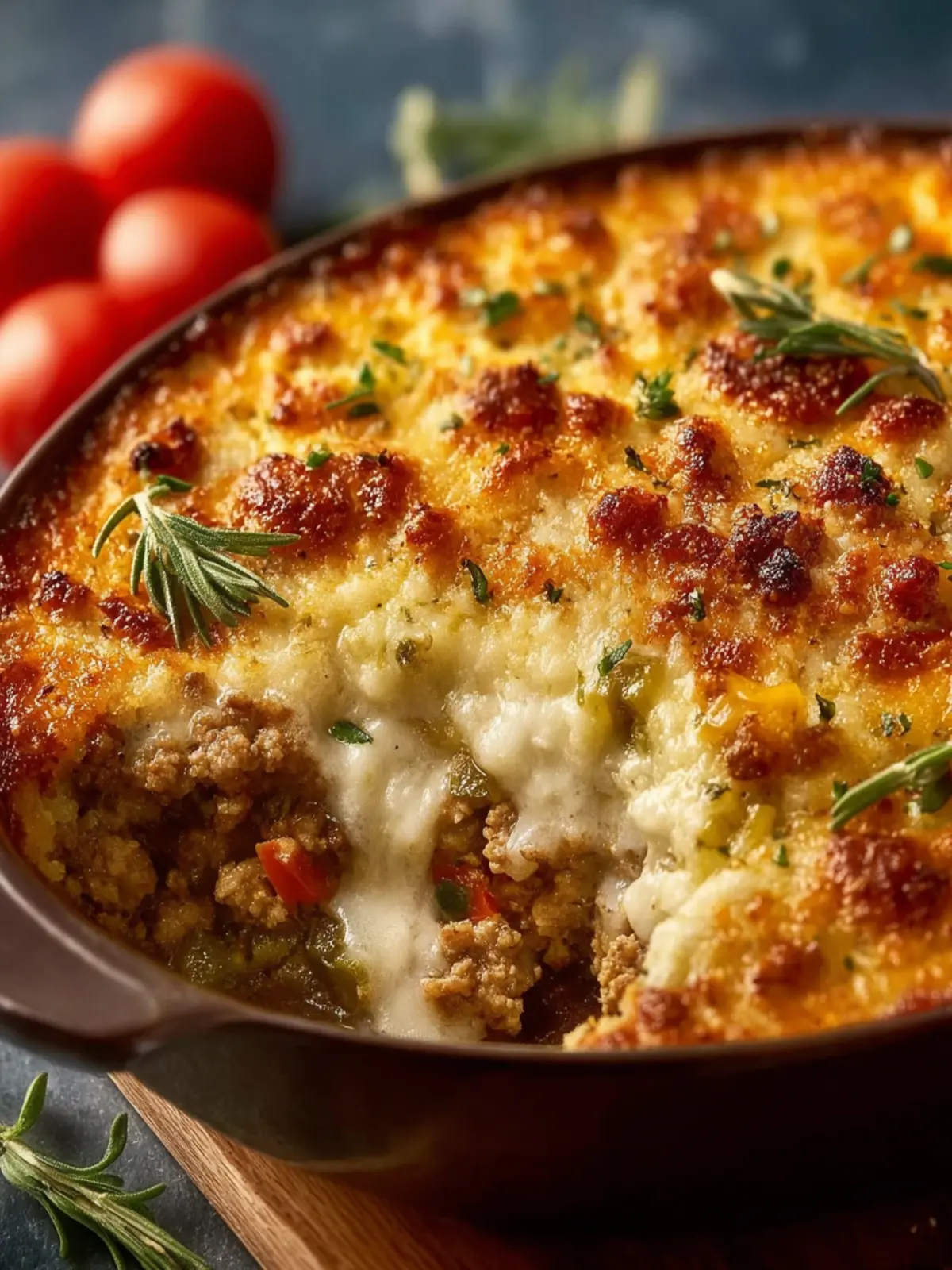 Mouthwatering Keto Ground Turkey Casserole First Image
