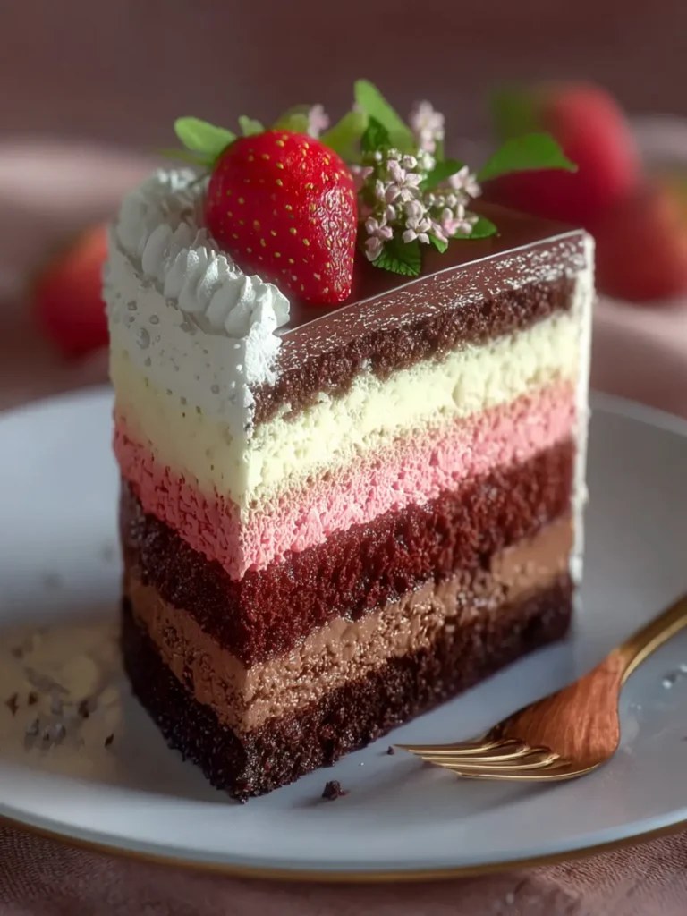 Neapolitan Cake First Image