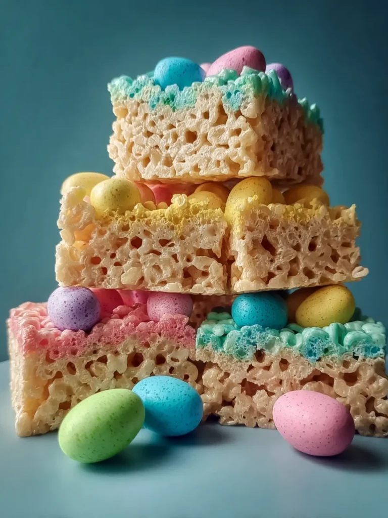 Easter Rice Krispie Bars First Image