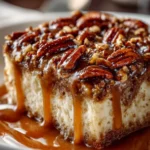 Butter Pecan Praline Poke Cake First Image
