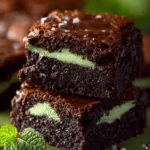 Chocolate Mint Brownies First Image