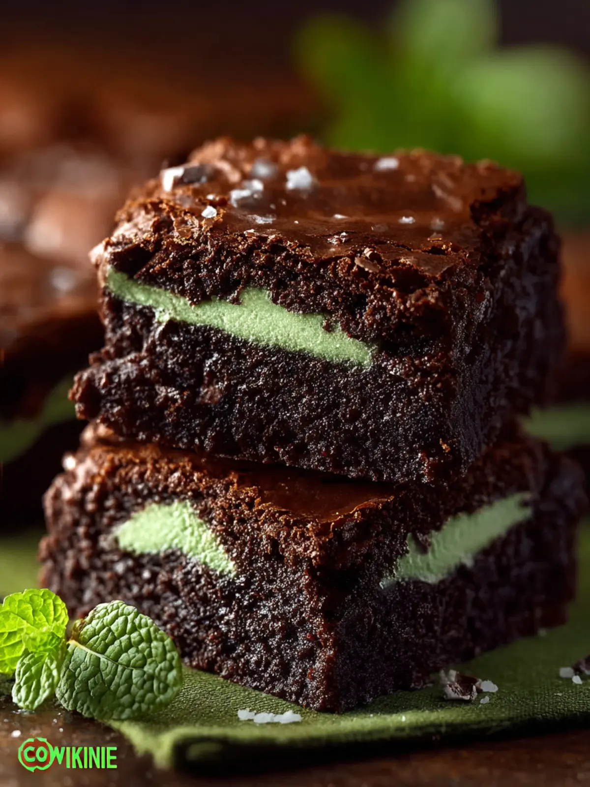 Chocolate Mint Brownies First Image