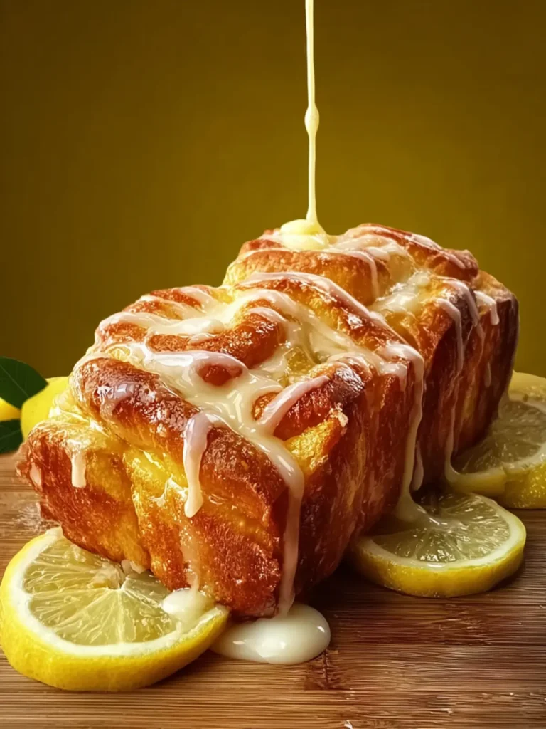 Lemon Roll Pull Apart Bread First Image