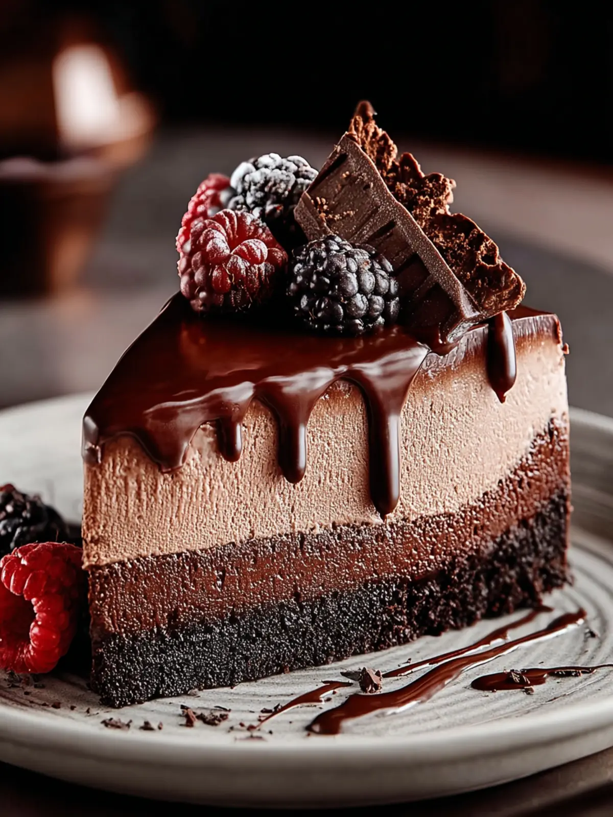 Triple Chocolate Cheesecake Bliss First Image