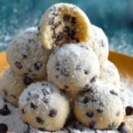 Chocolate Chip Snowball Cookies First Image