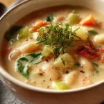 Creamy White Bean Soup First Image