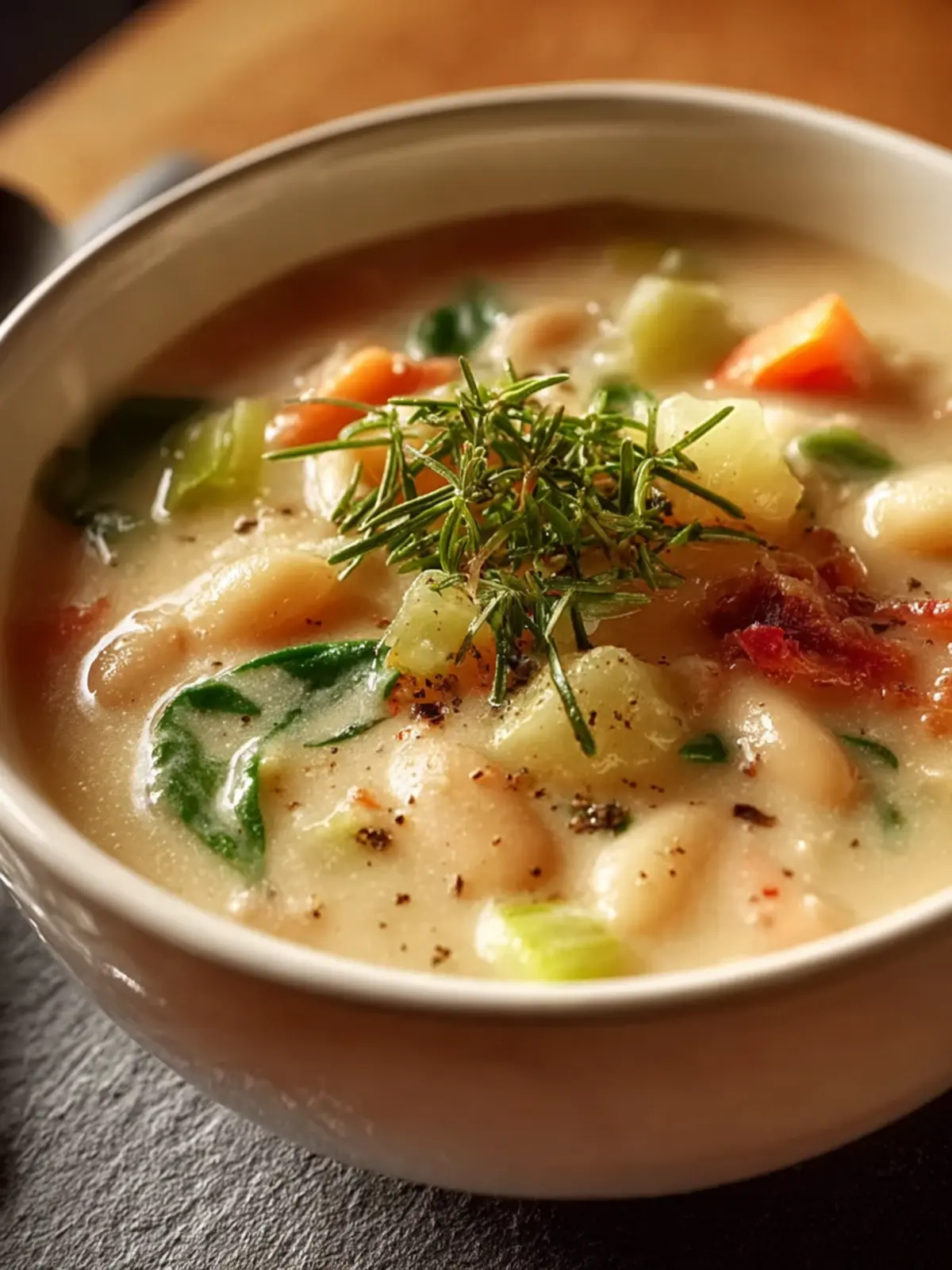 Creamy White Bean Soup First Image