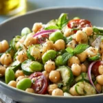 Chickpea and Fava Bean Salad First Image