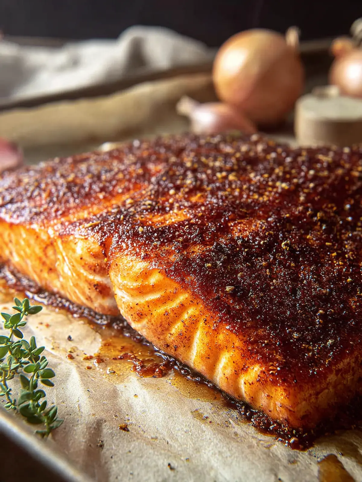 Smoked Paprika Salmon First Image