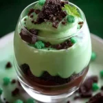 Mint Chocolate St Patrick’s Day Mousse First Image