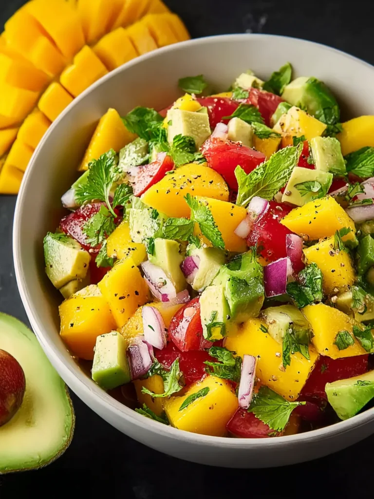 Mango & Avocado Salad First Image