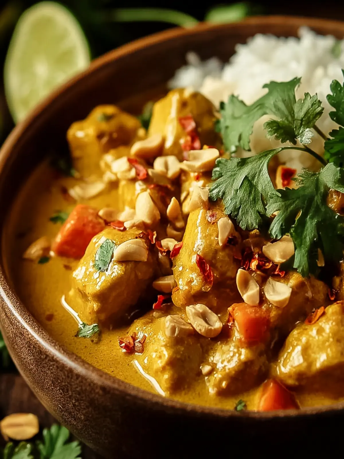 Irresistible Chicken Peanut Curry First Image